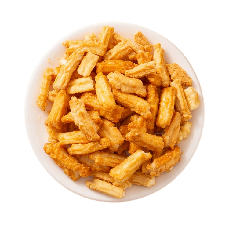 2,5 kg de lanières de craquelins de riz aromatisés au jaune d'œuf et à la moutarde