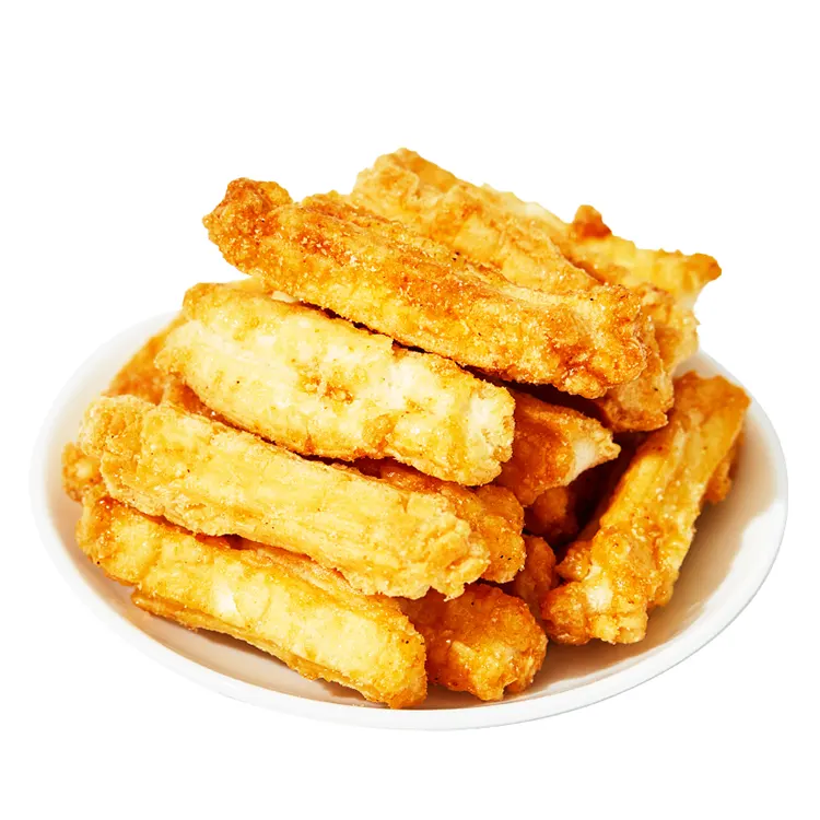 2,5 kg de lanières de craquelins de riz aromatisés au bœuf épicé