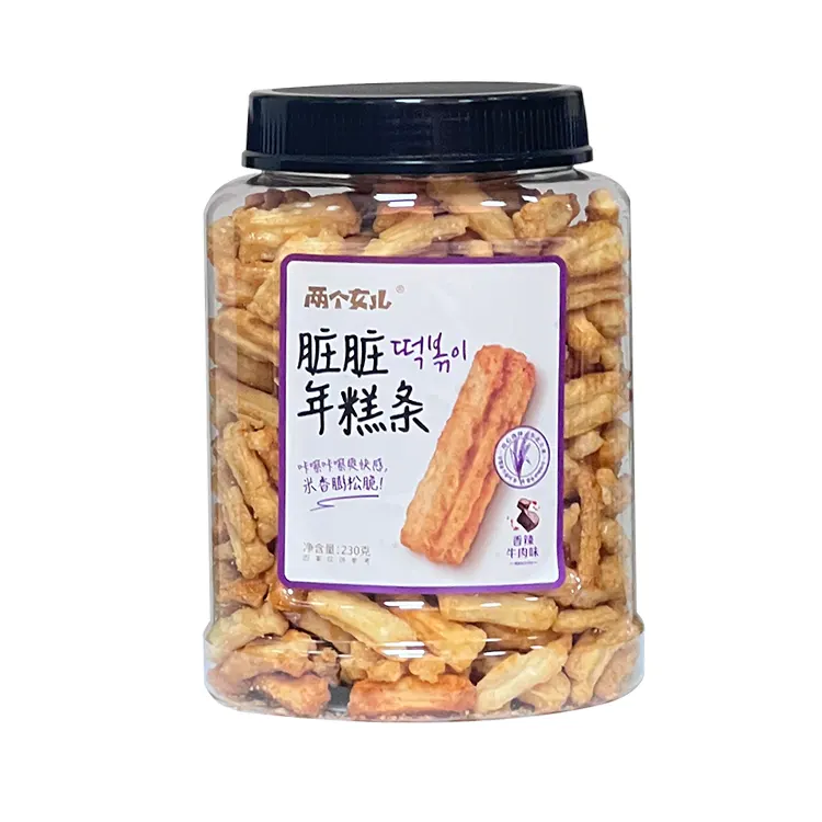 230 g de lanières de craquelins de riz aromatisés au bœuf épicé